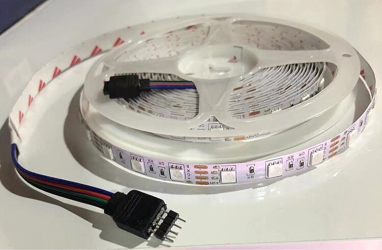 Diğer RGB 5050 Led Şerit 50 mt İNDİRİM Çoklu Renk