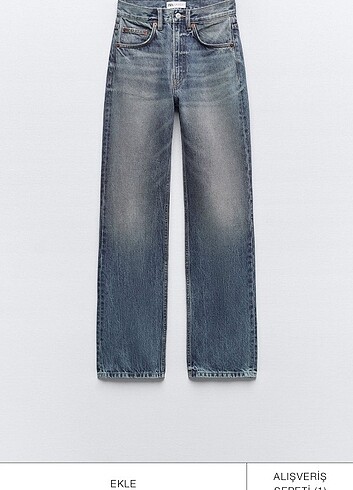 Zara Straight Fit Jean