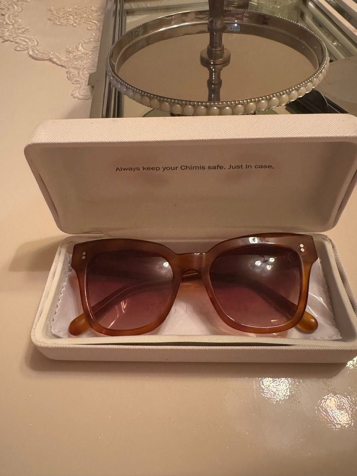 Şeffaf Kahverengi Vintage Kadın Gözlüğü - Görsel 3