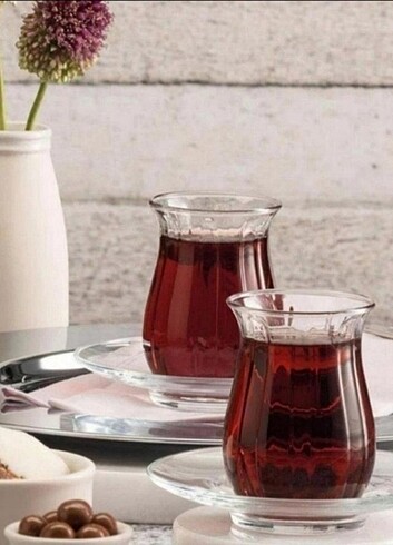 6 adet çay bardağı 