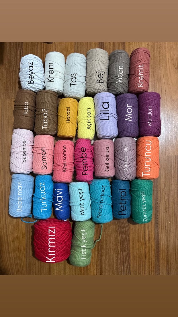 Makrome Örgü taç - Görsel 4