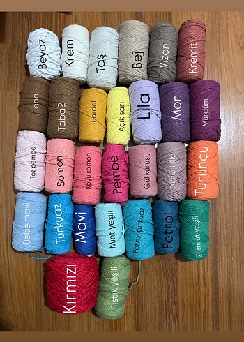 Sarı  Makrome Örgü Bohem Kadın taç - Görsel 4