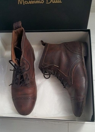 Massimo Dutti marka kuzu derisi binici stil bot