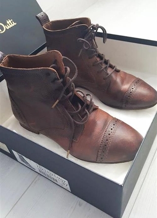 Massimo Dutti Massimo Dutti marka kuzu derisi binici stil bot
