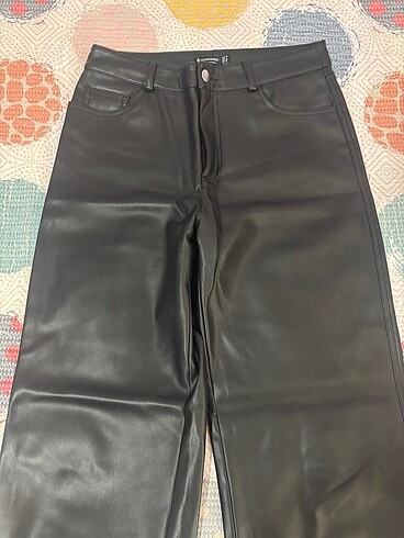 Stradivarius Stradivarius Deri Pantolon 4565/664/V2024