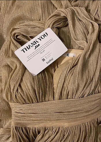 Keikei marka Simli Uzun Abiye Elbise - Görsel 2