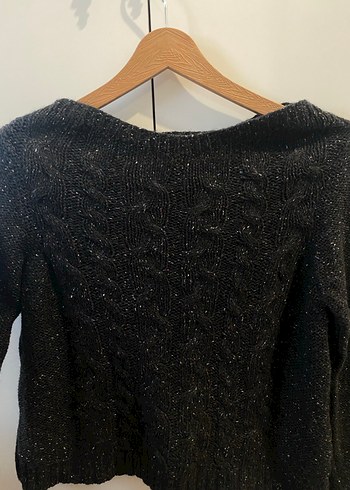 Örgü Kadın Uzun Kollu Kazak - Görsel 3