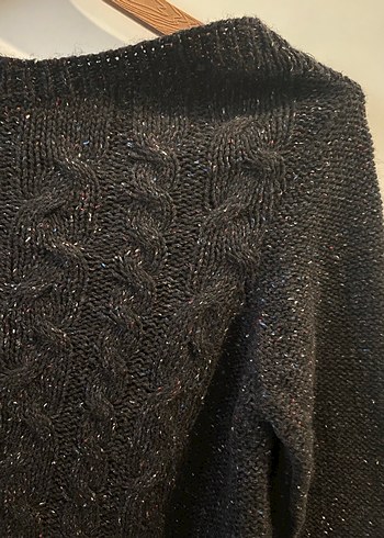 Örgü Kadın Uzun Kollu Kazak - Görsel 4