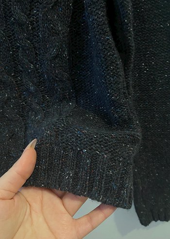 Örgü Kadın Uzun Kollu Kazak - Görsel 5