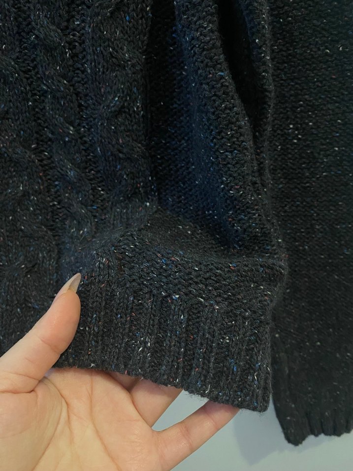 Örgü Kadın Uzun Kollu Kazak - Görsel 5