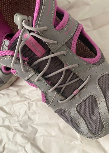 Gri Kadın Spor Ayakkabı Velcro Detaylı Columbia marka - Görsel 3