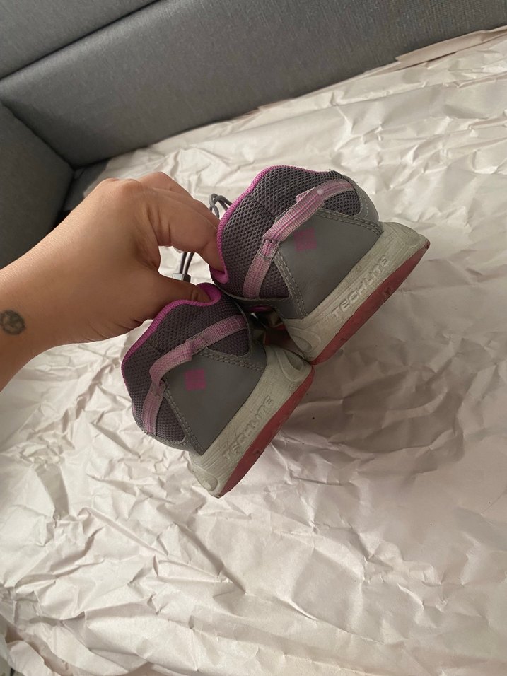 Gri Kadın Spor Ayakkabı Velcro Detaylı Columbia marka - Görsel 4