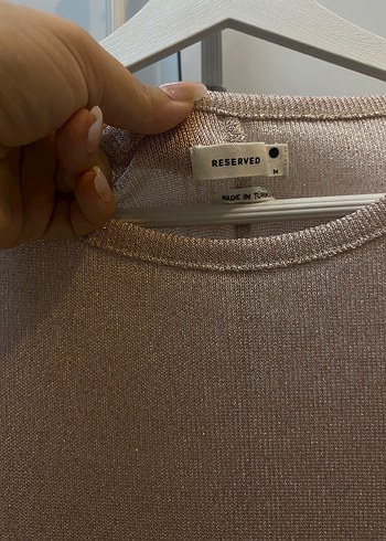 Bej Uzun Drapeli Kadın Elbise - Görsel 3