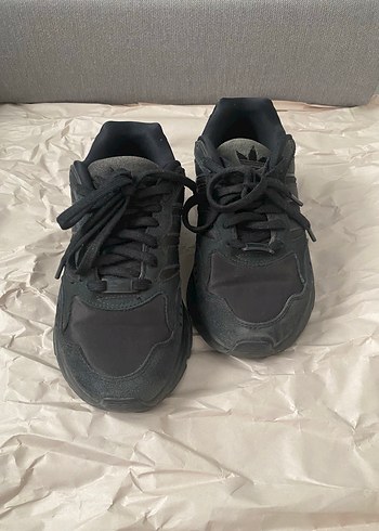 Siyah Bağcıklı Kadın Spor Ayakkabı Orjinal Adidas - Görsel 6