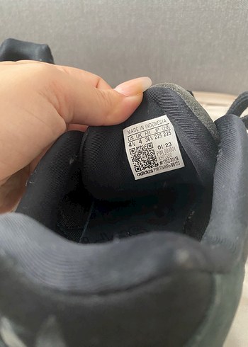 Siyah Bağcıklı Kadın Spor Ayakkabı Orjinal Adidas - Görsel 5