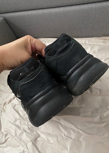 Siyah Bağcıklı Kadın Spor Ayakkabı Orjinal Adidas - Görsel 8