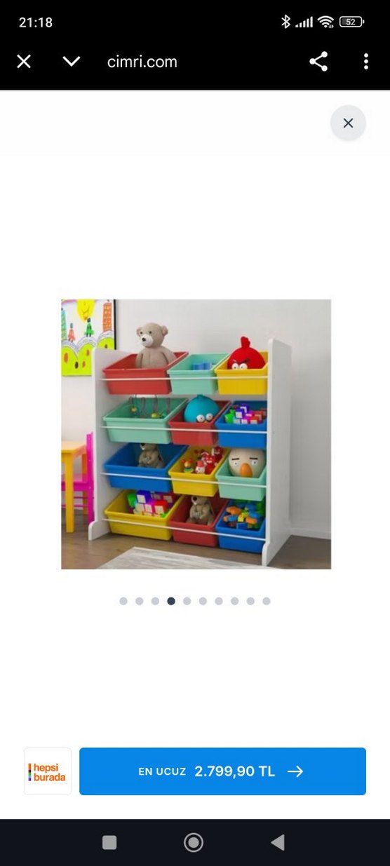 Renkli Çoklu Oyuncak Kutuları - Görsel 5