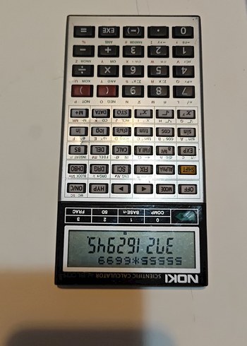 NOKI Bilimsel Hesap Makinesi Beyaz - Görsel 4