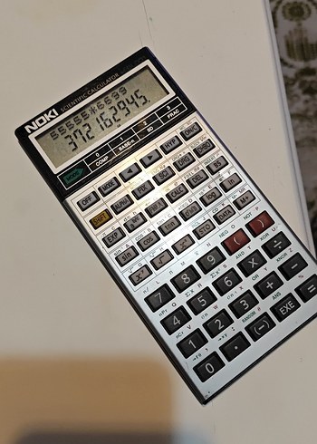 NOKI Bilimsel Hesap Makinesi Beyaz - Görsel 2