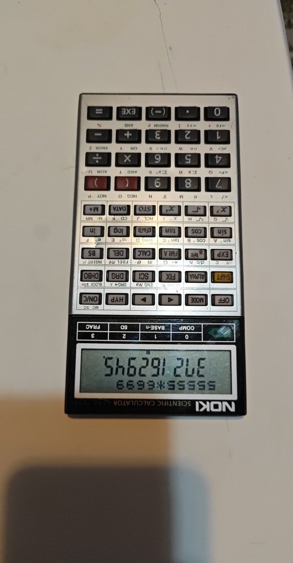 NOKI Bilimsel Hesap Makinesi Beyaz - Görsel 4