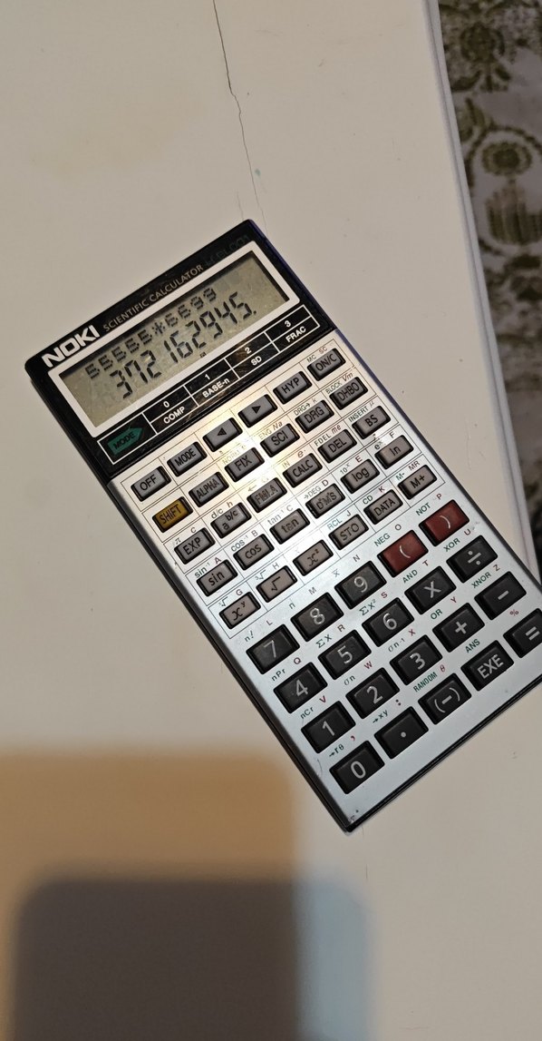 NOKI Bilimsel Hesap Makinesi Beyaz - Görsel 2