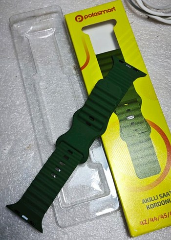 Polosmart Yeşil Akıllı Saat Kordonu 45/49mm - Görsel 2