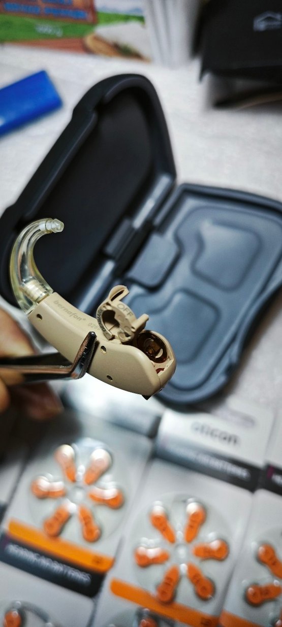 bernafon İşitme Cihazı ve Oticon Pil Seti - Görsel 5