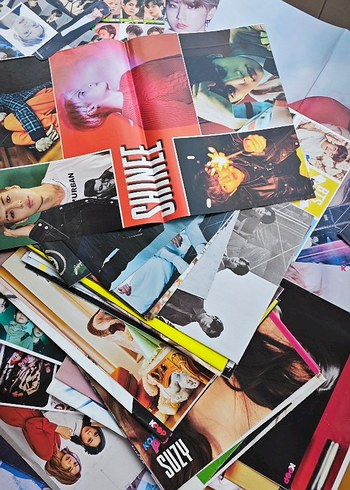 K-Pop Poster ve Sticker Seti - Görsel 7