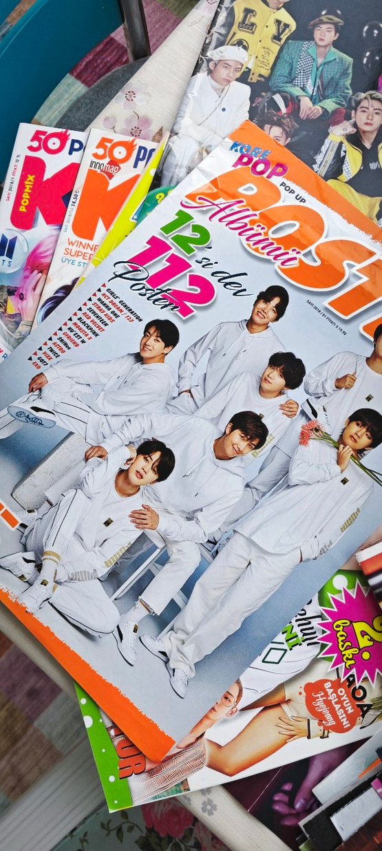 K-Pop Poster ve Sticker Seti - Görsel 5