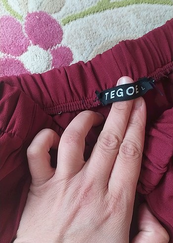 Bordo Kadın Rahat Kesim Uzun Takım - Görsel 3