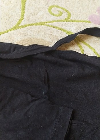 Siyah Midi Uzun Kollu Dantel Detaylı Body - Görsel 3