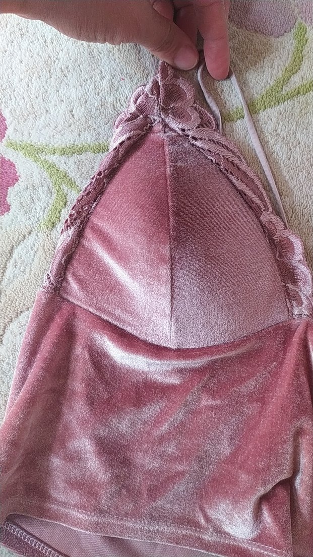 Pembe Bohem Kadın Bralet - Görsel 2