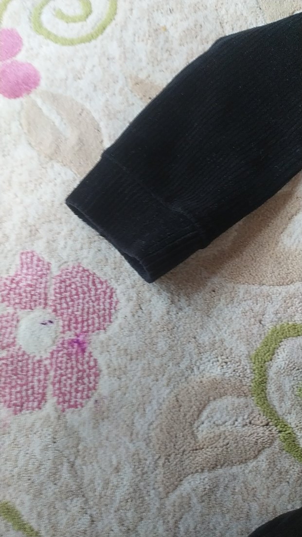 Siyah Erkek Triko Pijama Takımı, Rahat Kesim - Görsel 5