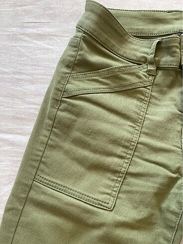 34 Beden haki pantolon h&m