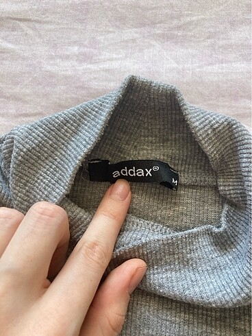 s Beden gri Renk addax ince kazak