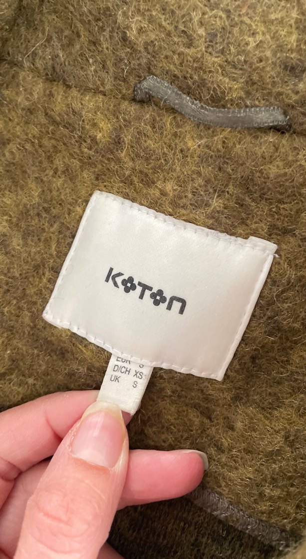 Cepli Haki Kadın Kaban - Görsel 4