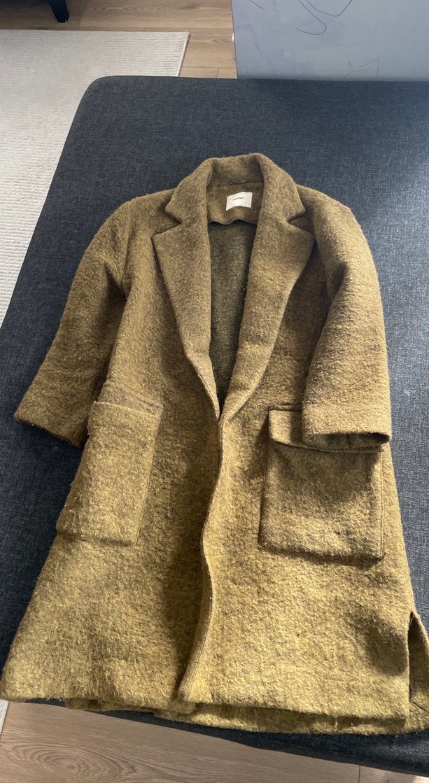 Cepli Haki Kadın Kaban - Görsel 3