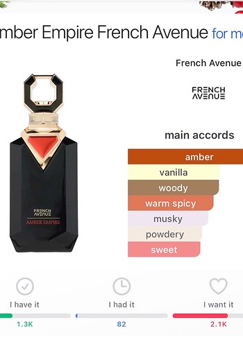 French Avenue Amper Empire 3ML - Görsel 2