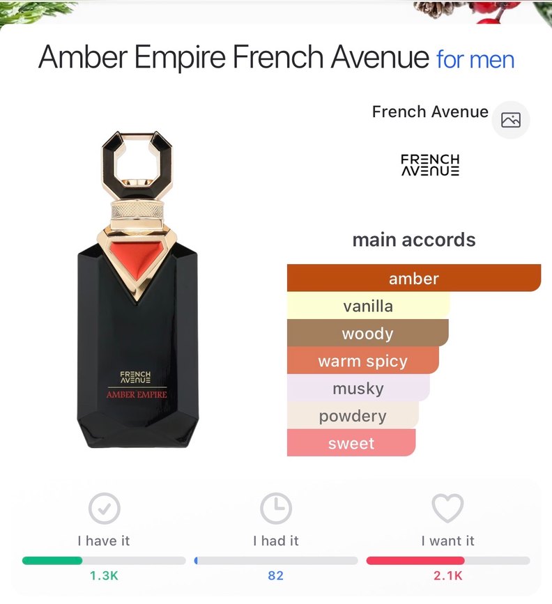 French Avenue Amper Empire 3ML - Görsel 2