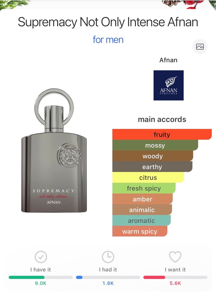 Afnan Not Only İntense 5ML - Görsel 2