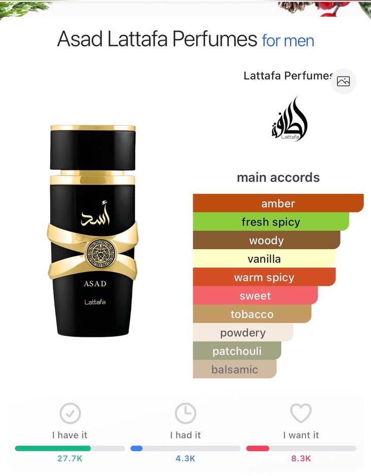 Lattafa Asad 5ML - Görsel 2