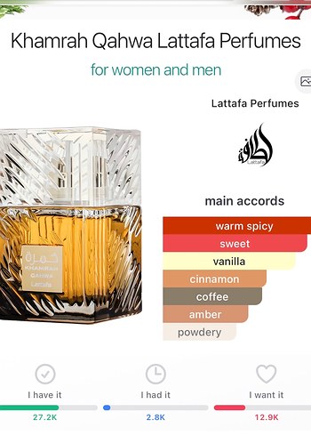 Lattafa Khamrah Qahwa 3ML - Görsel 2