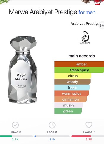 Arabiyat Prestige Marwa 3ML - Görsel 2