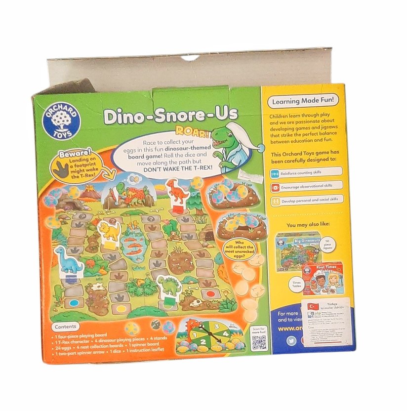 Oyun - Dino-Snore-Us Çocuklar İçin Masa Oyunu - Görsel 3