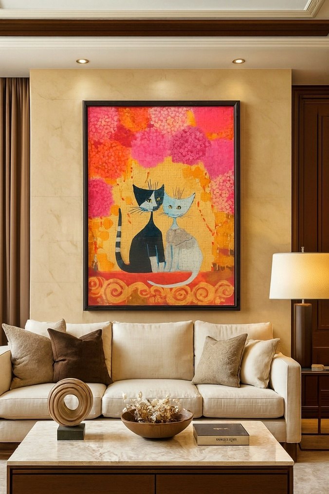 Tablo - Resim - Koleksiyon - Kedi - Boyner - Görsel 3