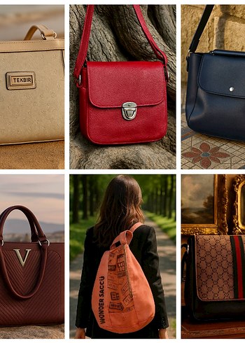 Çanta - Kadın Çanta - Gucci - Tekbir Çanta - Görsel 2