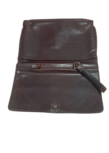 Çanta - Deri Çanta - Evrak Çantası - El Çantası - Antika-Vintage - Görsel 4