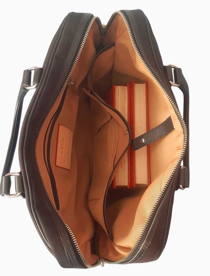 Çanta - Evrak Çantası - Erkek Çanta - El Çantası - El Yapımı - Görsel 4