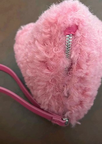 Mango Fermuarlı Kürk Görünümlü Cüzdan - Görsel 3