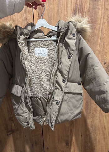 Zara Kürklü Mont - Görsel 5